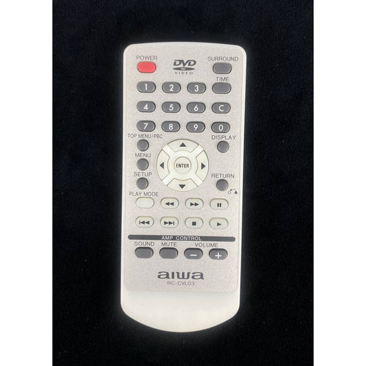 Aiwa RC-CVL03 DVD Player Replacement Remote Control