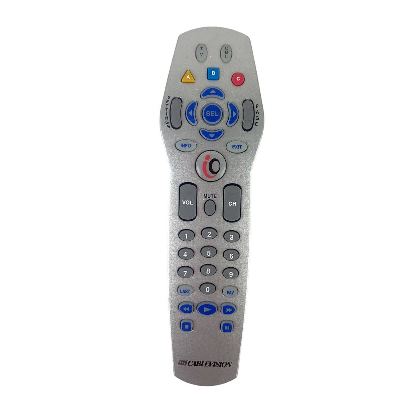 Cablevision Optimum UR2-CBL-CV02 Cable TV Television Remote Control