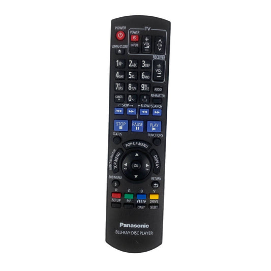 Panasonic N2QAYB00378 Blu-Ray Player Replacement Remote Control