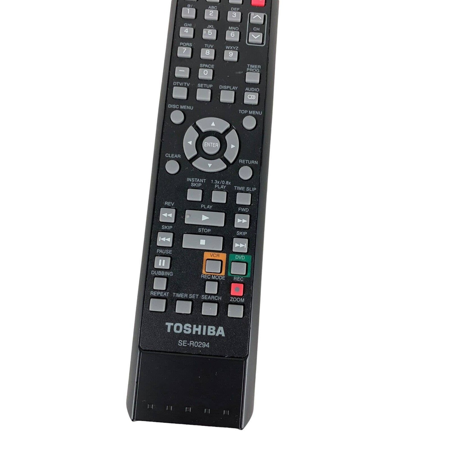 Toshiba SE-R0294 OEM Original DVD/VCR Replacement Remote Control Tested