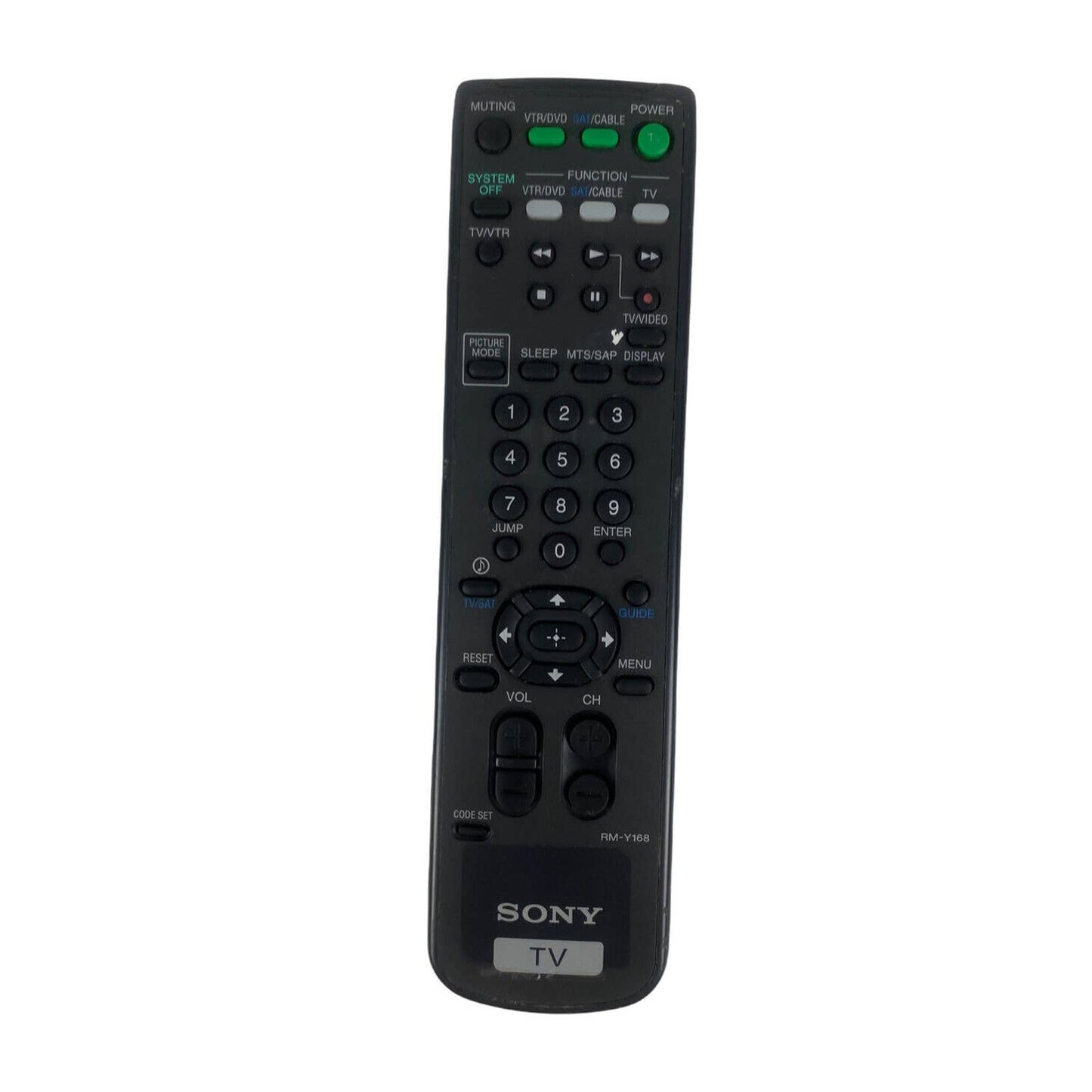 Sony RM-Y168 TV Television Replacement Remote Control