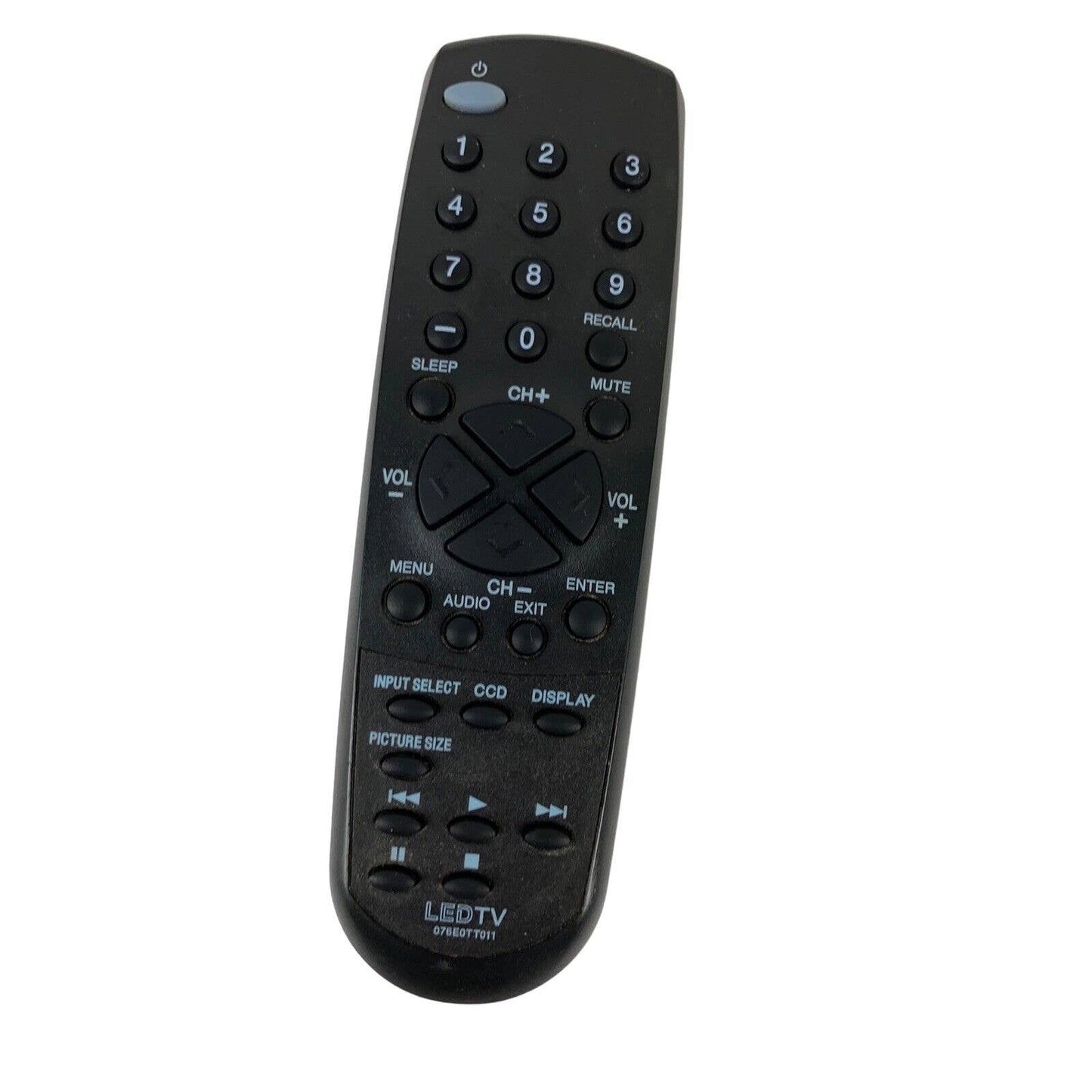 Sansui Orion 076E0TT011 OEM Original TV Television Replacement Remote Control