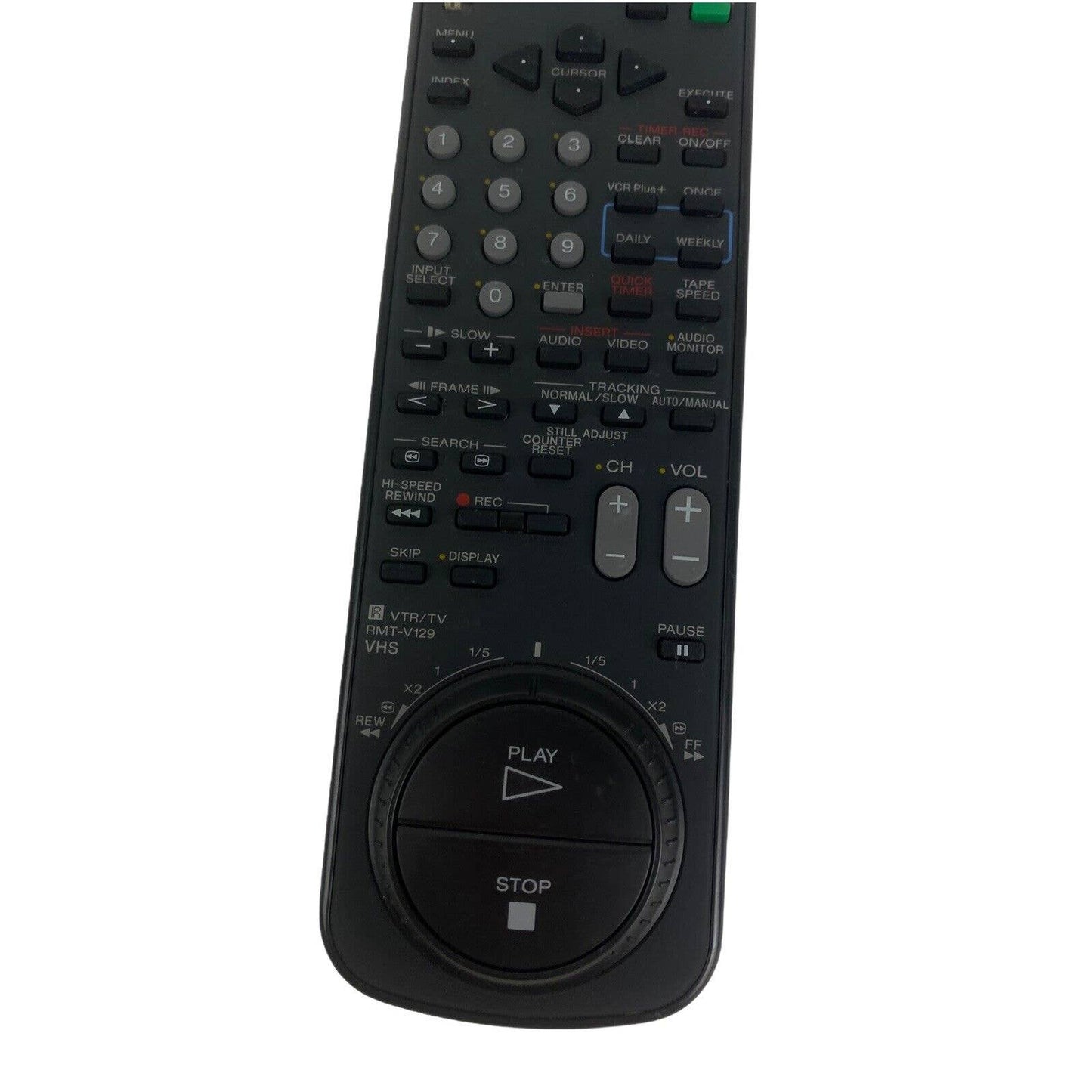 Sony RMT-V129 VCR TV VTR Replacement Remote Control