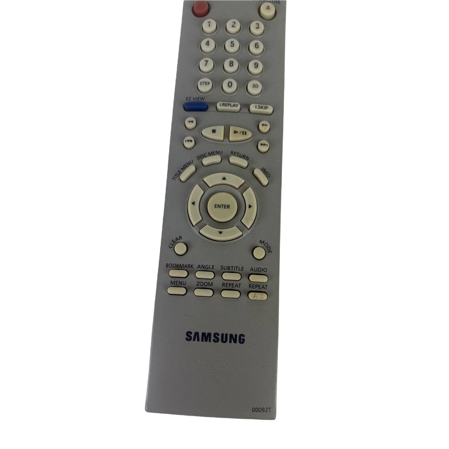 Samsung 00092T DVD Player Replacement Remote Control