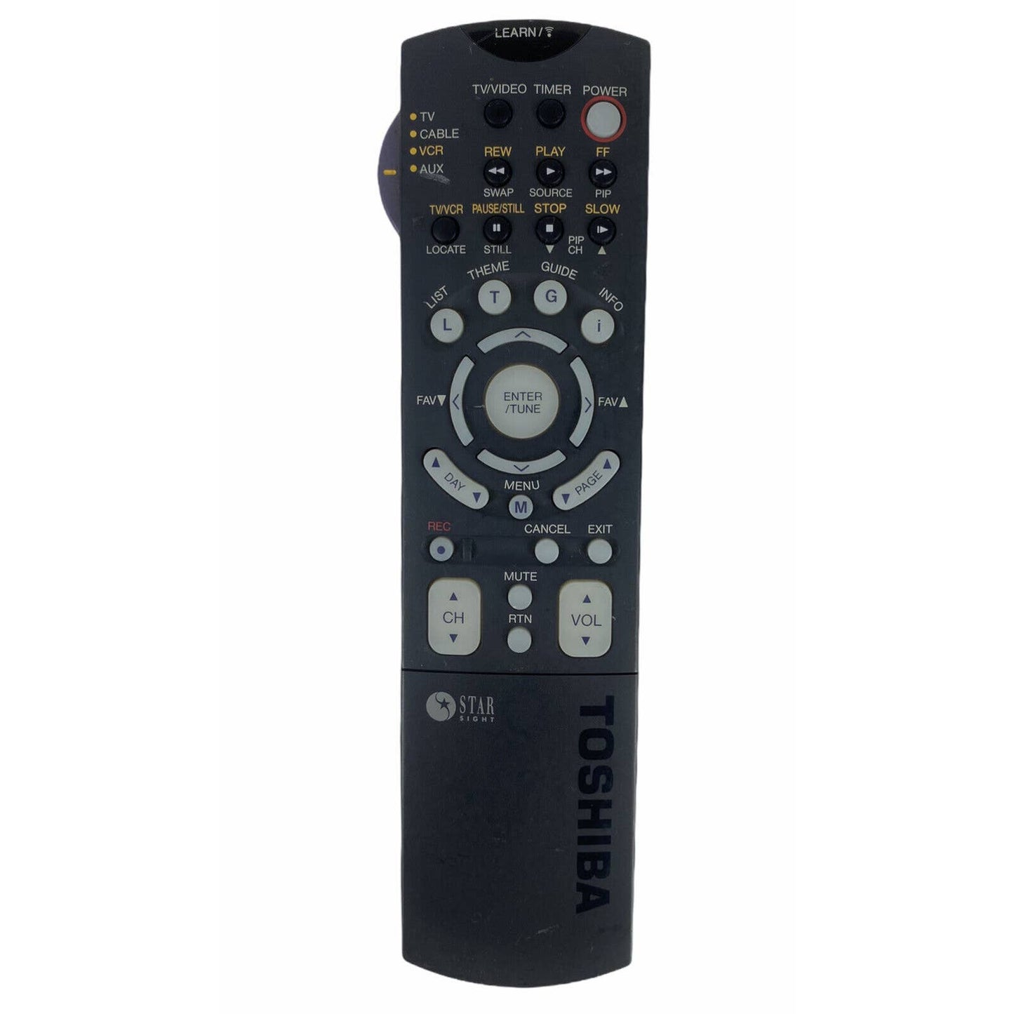 Toshiba CT-9845 TV Video Replacement Remote Control