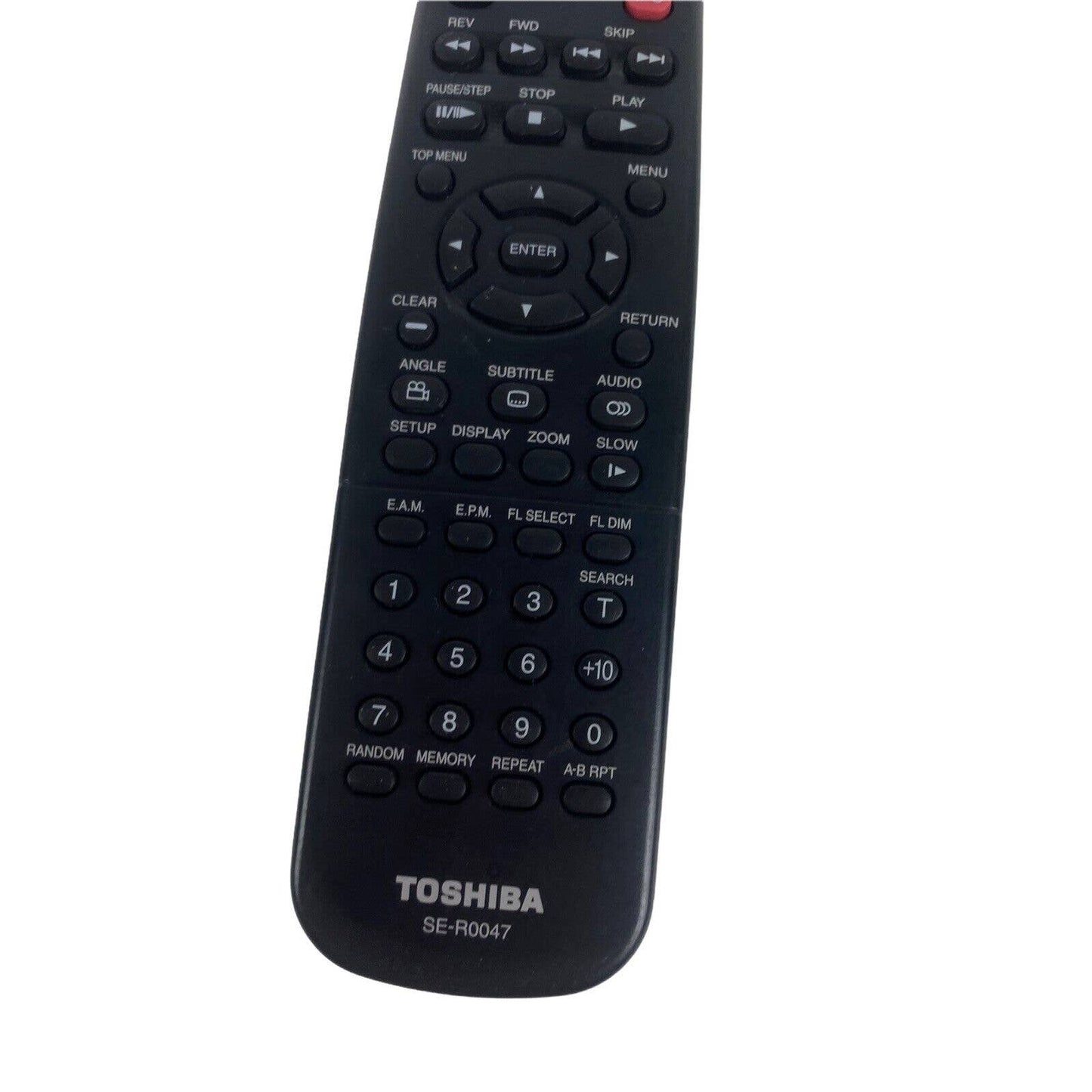 Toshiba SE-R0047 DVD Player Replacement Remote Control