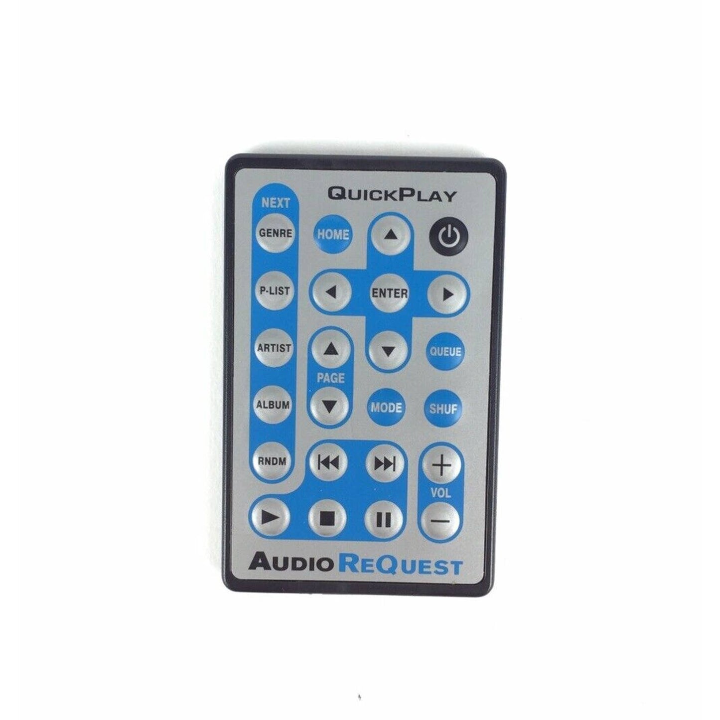 NEW Audio ReQuest Quickplay Original Remote Control Silver