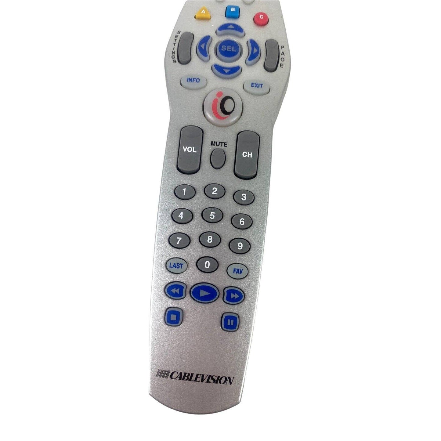 Cablevision Optimum UR2-CBL-CV02 Cable TV Television Remote Control