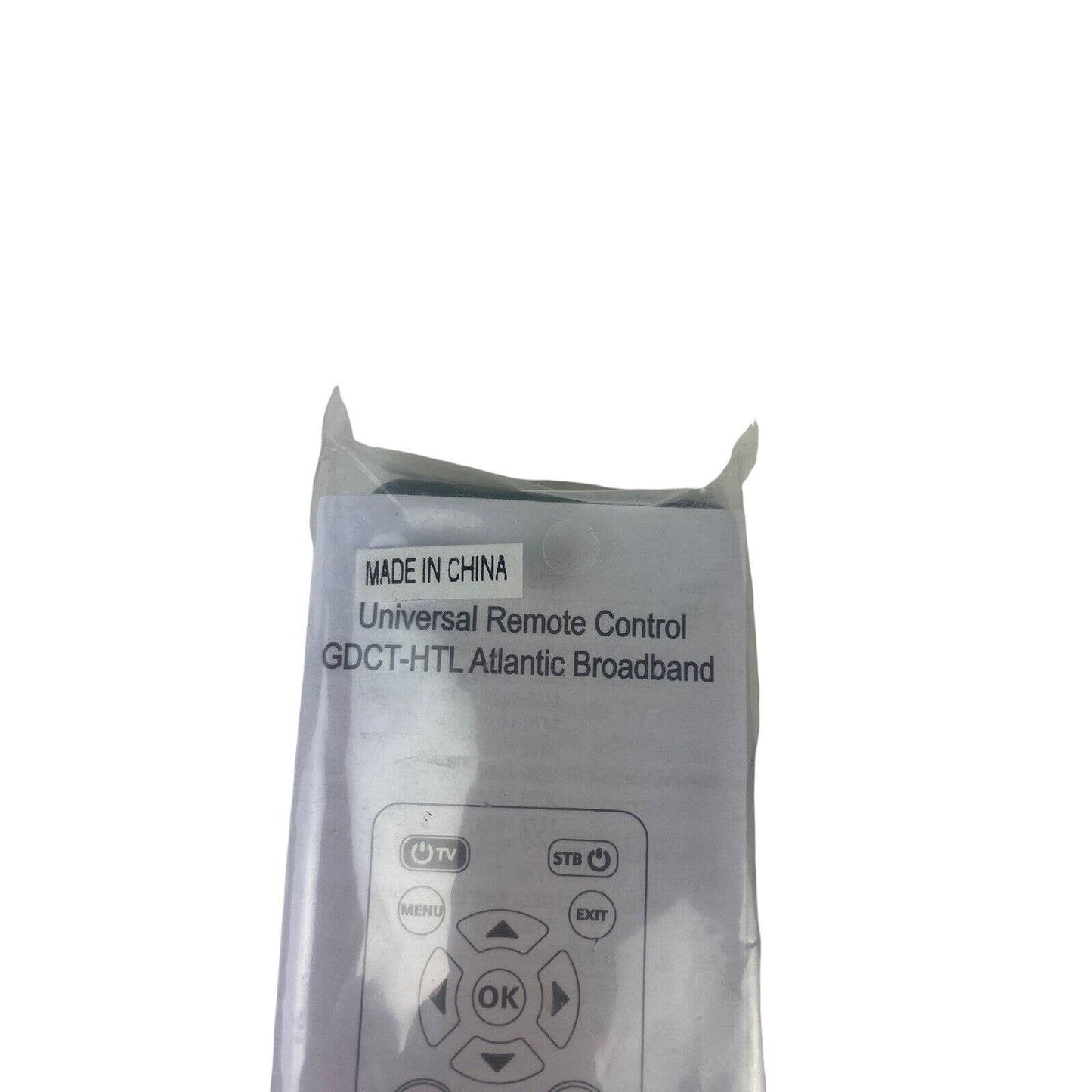 NEW Atlantic Broadband GDCT-HTL Cable TV Television Remote Control