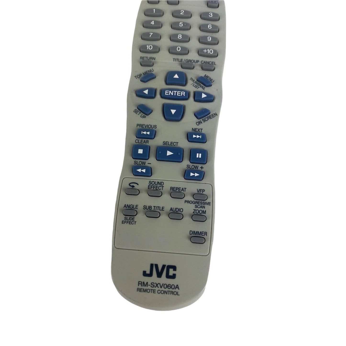 JVC RM-SXV060A DVD Replacement Remote Control