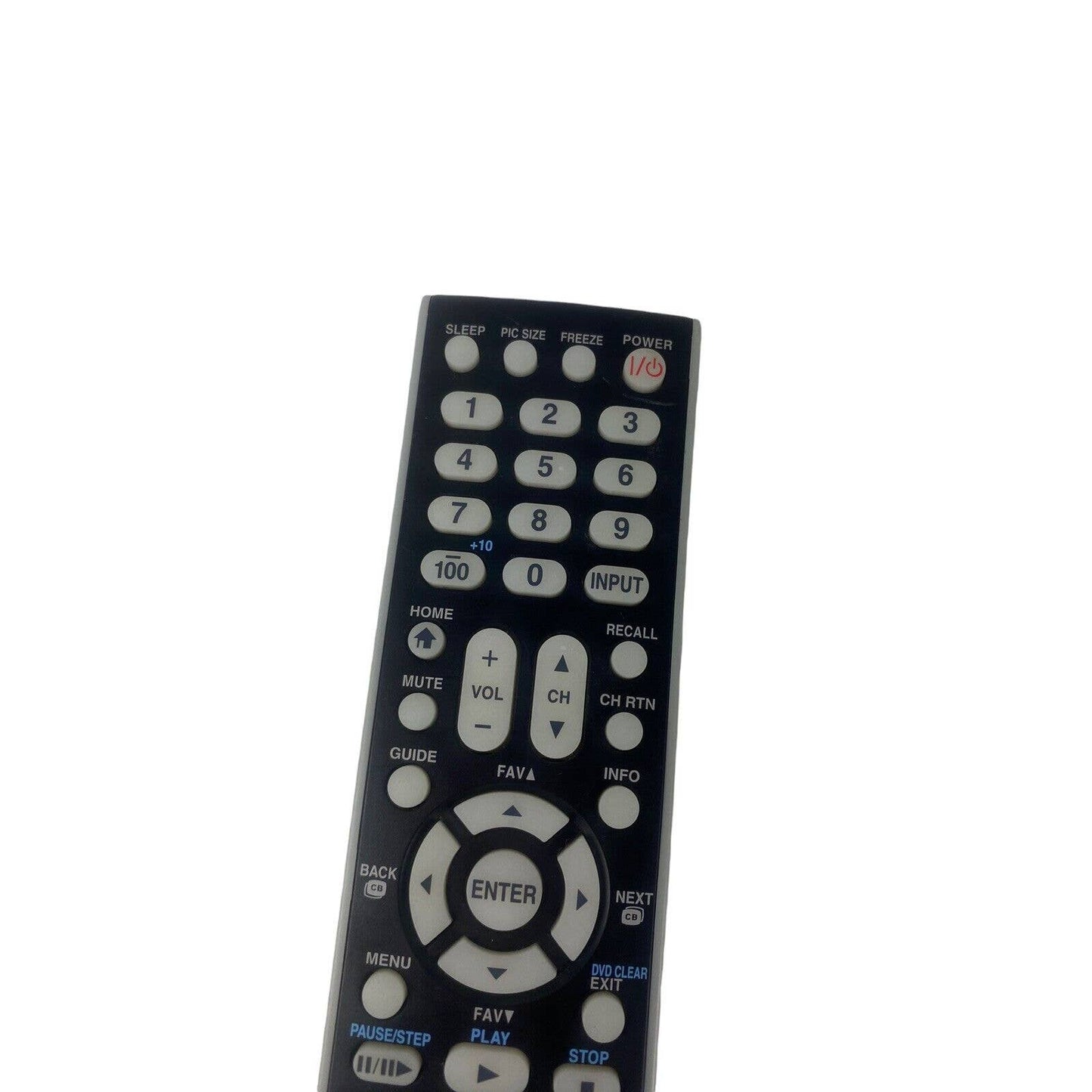 Toshiba CT-90251 TV DVD VCR Replacement Remote Control