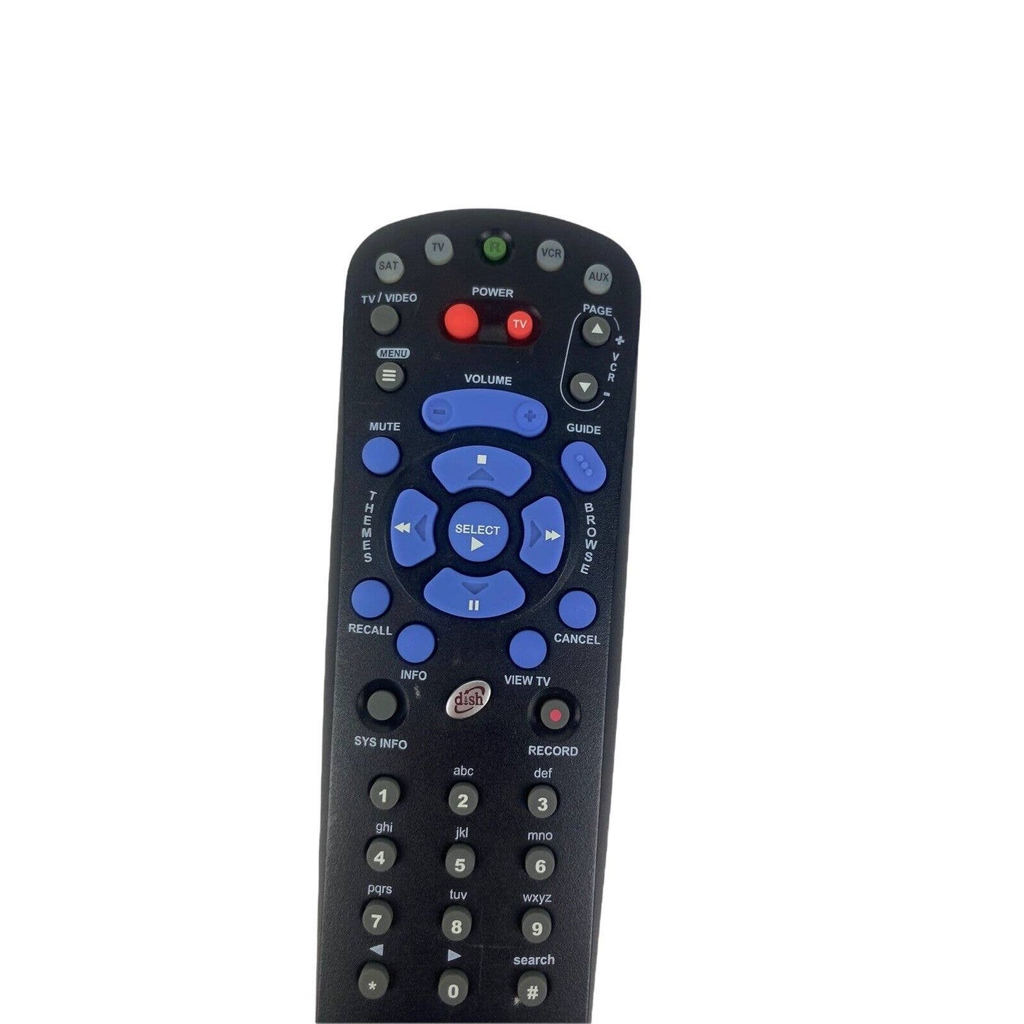 Dish 119947 4.0 IR UHF Pro Cable TV Television Replacement Remote Control