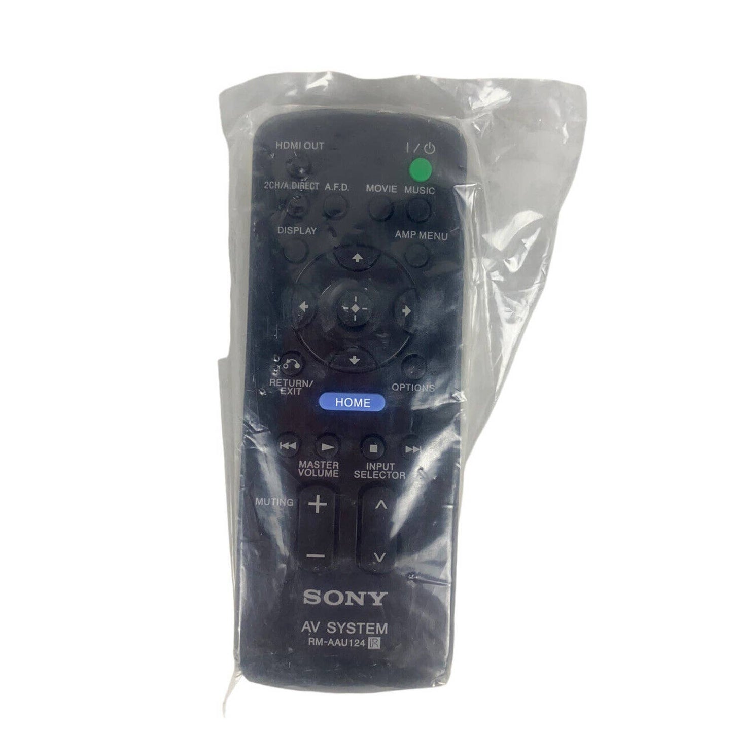 NEW Sony RM-AAU124 AV System Replacement Remote Control