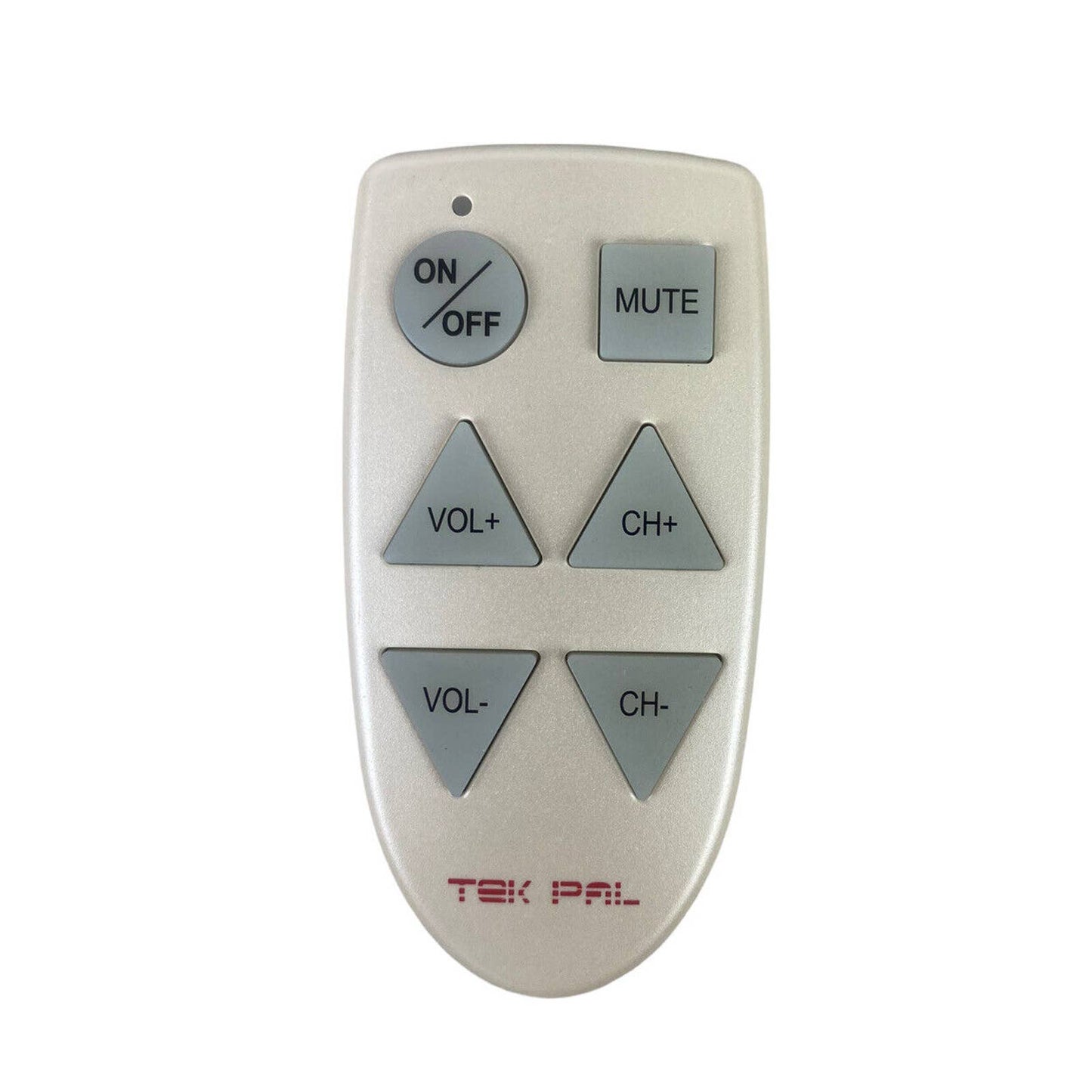 Tek Pal TPL-1240G Universal Big Button TV Television Replacement Remote Control