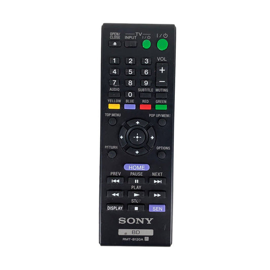 Sony RMT-B120A Blu-Ray Replacement Remote Control