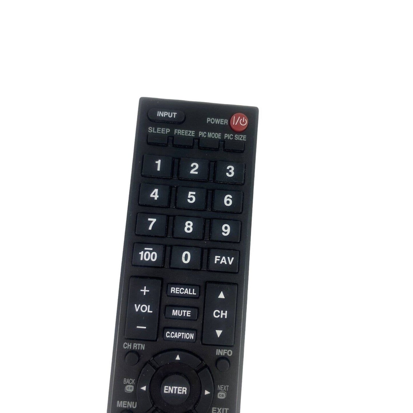 Toshiba CT-90325 TV Television Replacement Remote Control