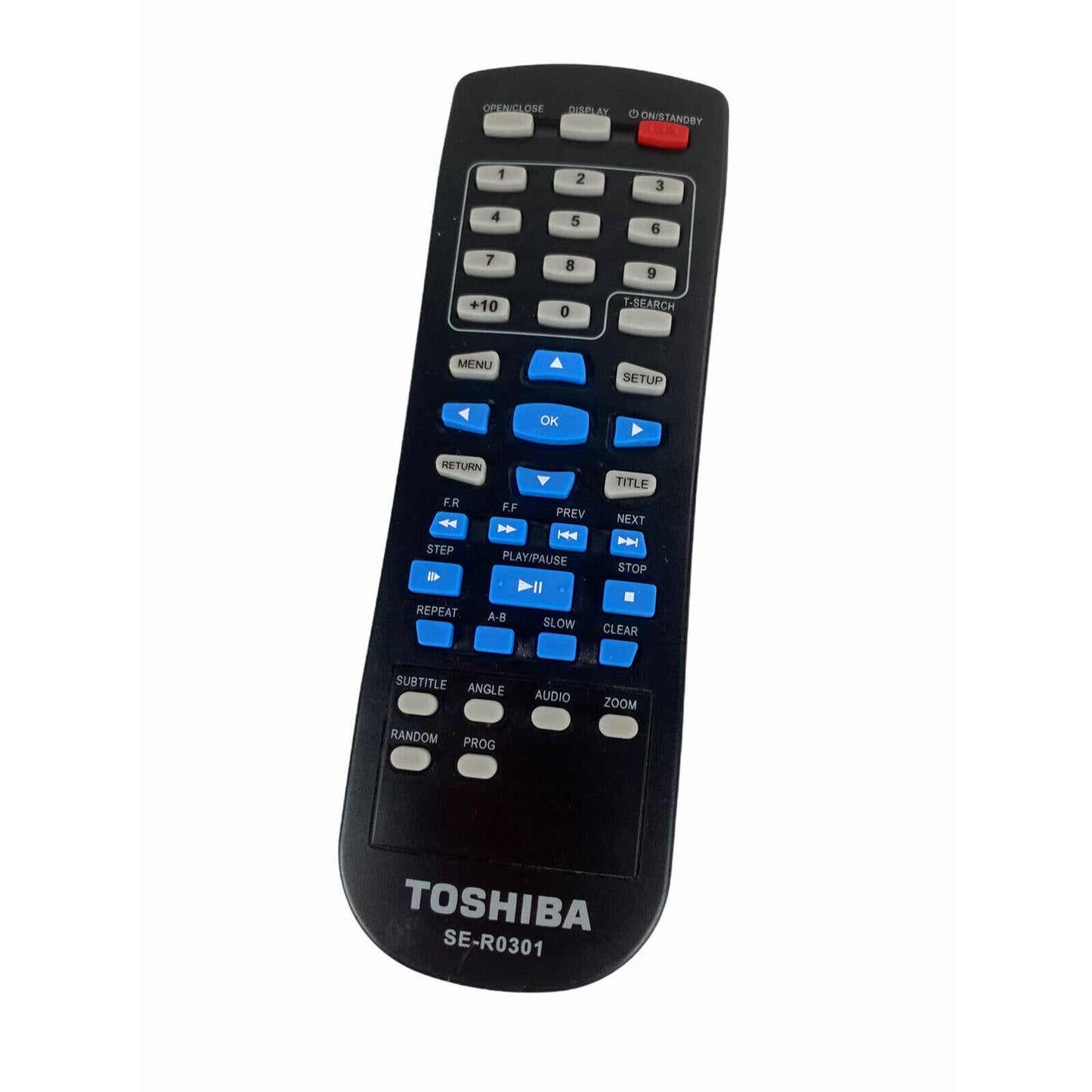 Toshiba SE-R0301 DVD Player Replacement Remote Control