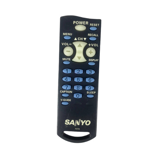 Sanyo FXTA TV Television Replacement Remote Control