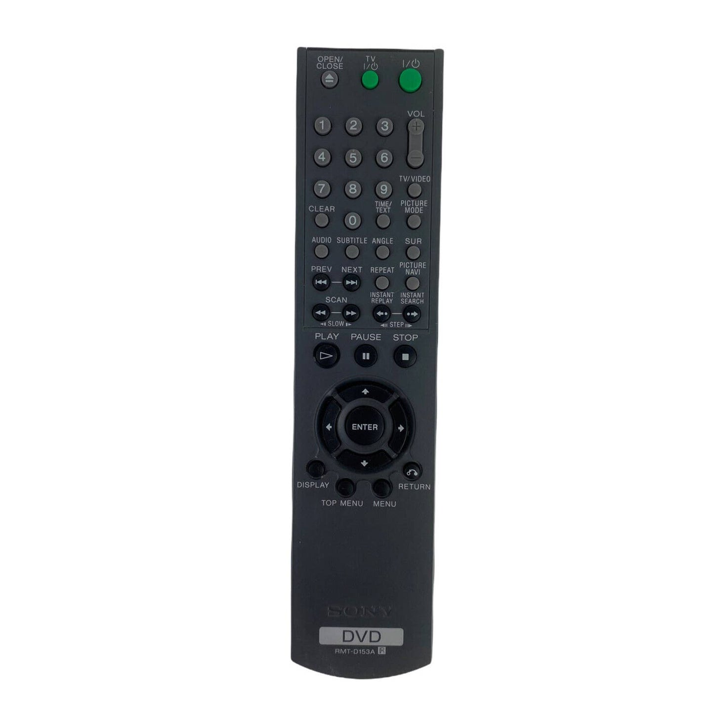 Sony RMT-D153A DVD Replacement Remote Control