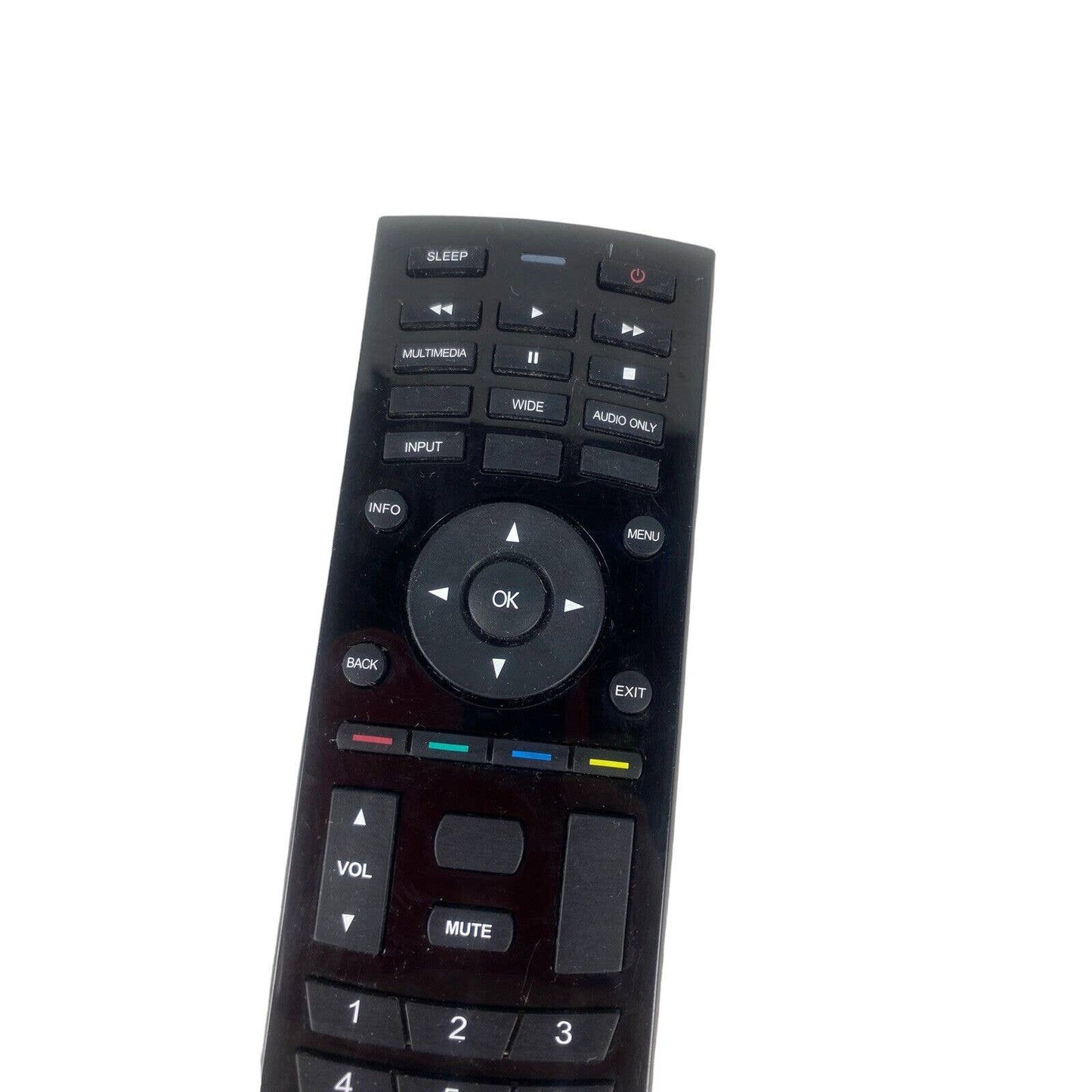 JVC RMT-PD02 098003060161 Keyboard TV Television Remote Control