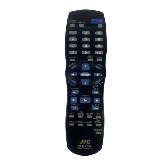 JVC RM-SXV037J DVD Replacement Remote Control