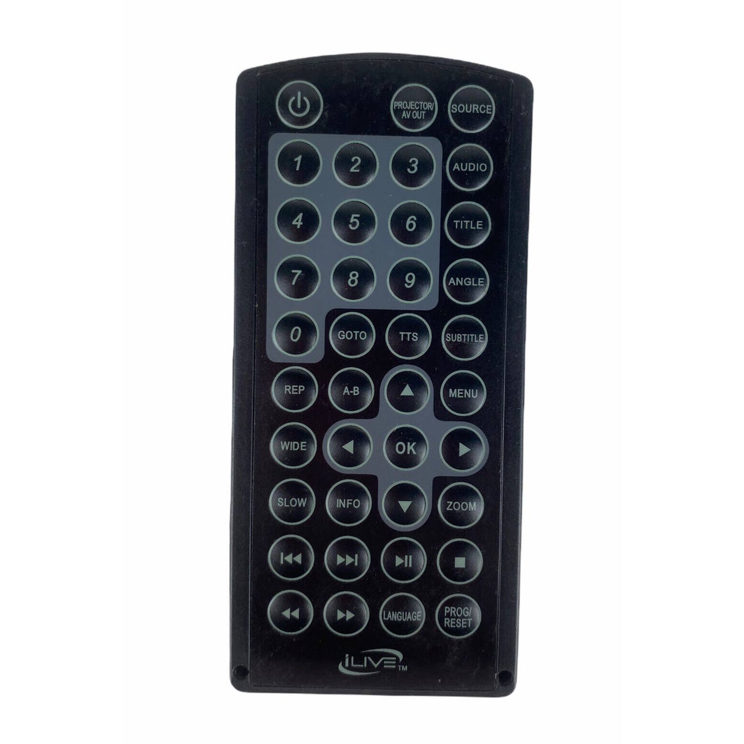 iLive REM-IJP557 Karaoke Movie Music Replacement Remote Control