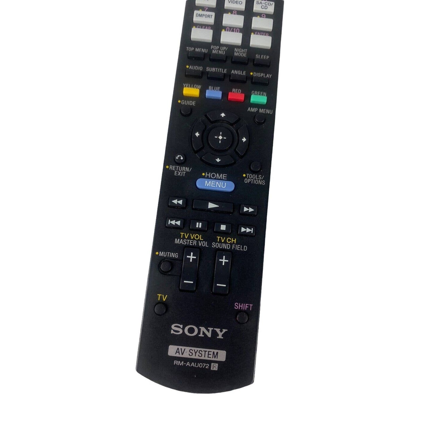 Sony RM-AAU072 AV System Replacement Remote Control