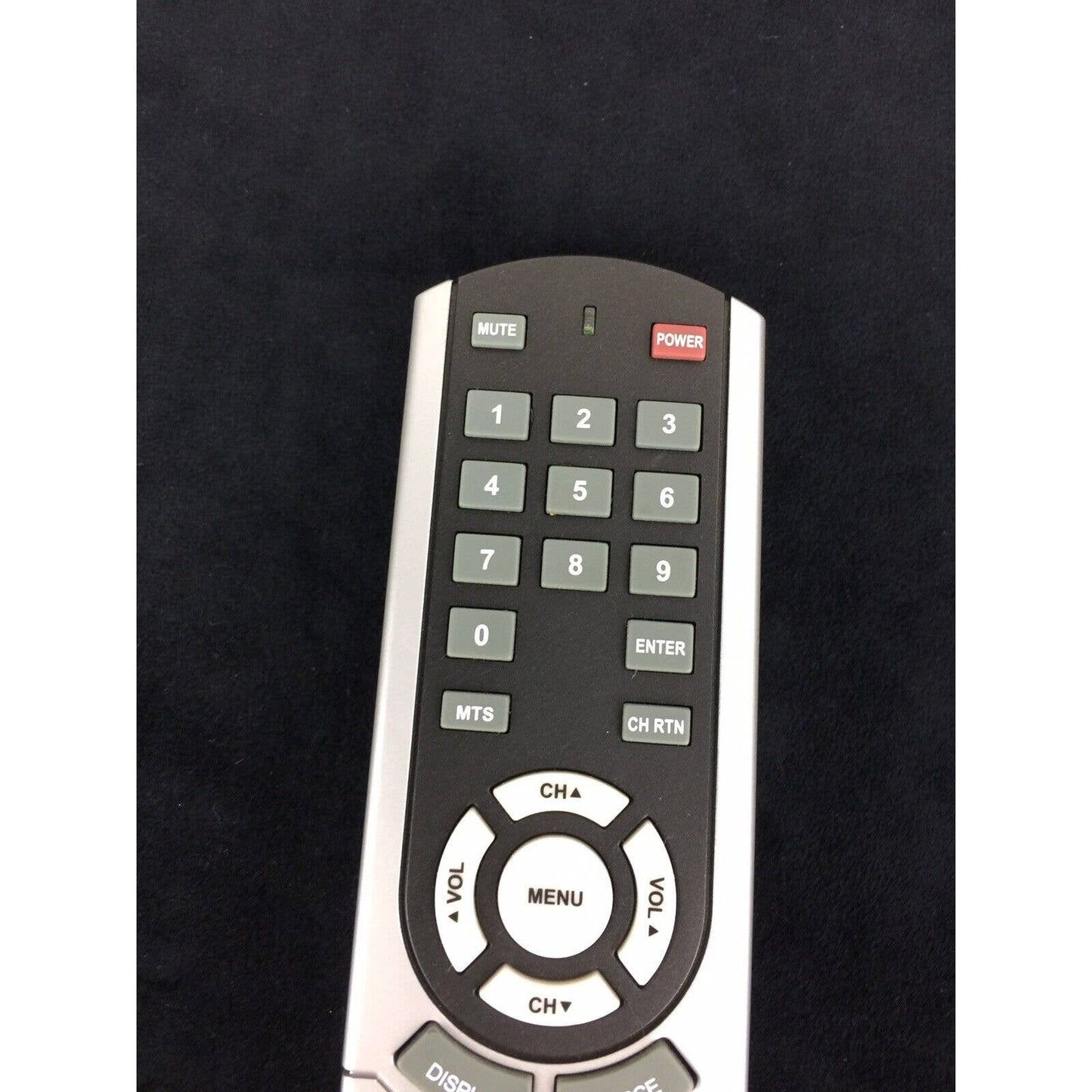 Syntax RC-LTN TV Television Replacement Remote Control Silver