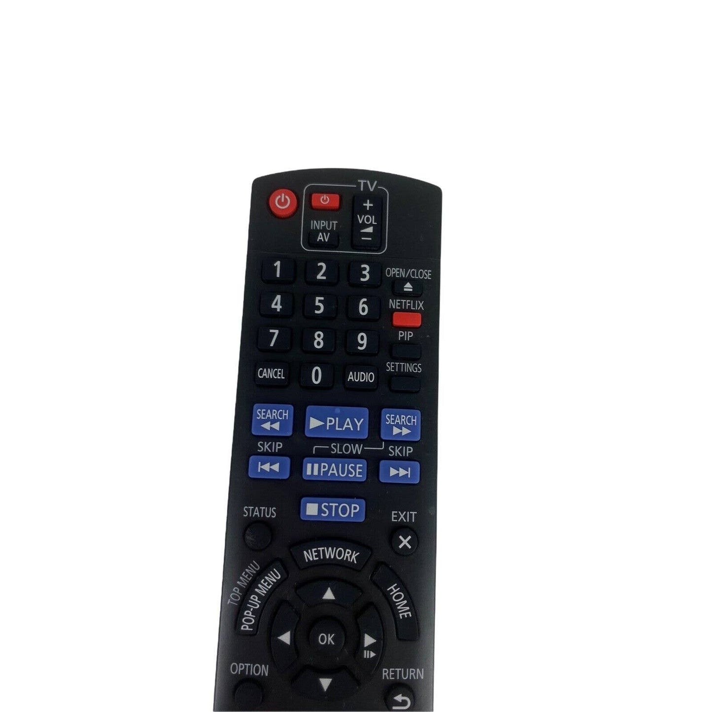 Panasonic N2QAYB000734 Blu-Ray Player Replacement Remote Control