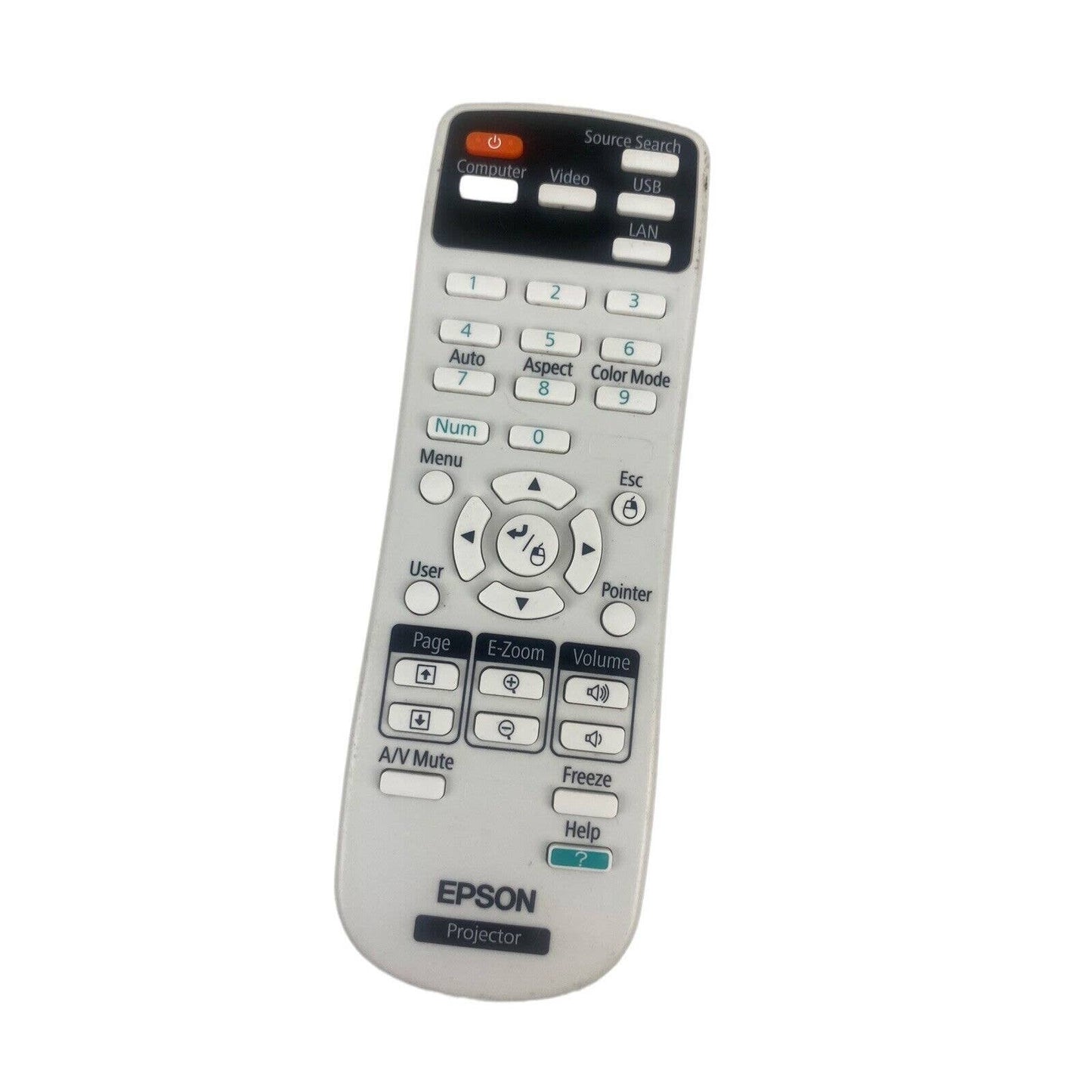 Epson 156609000 Projector Replacement Remote Control