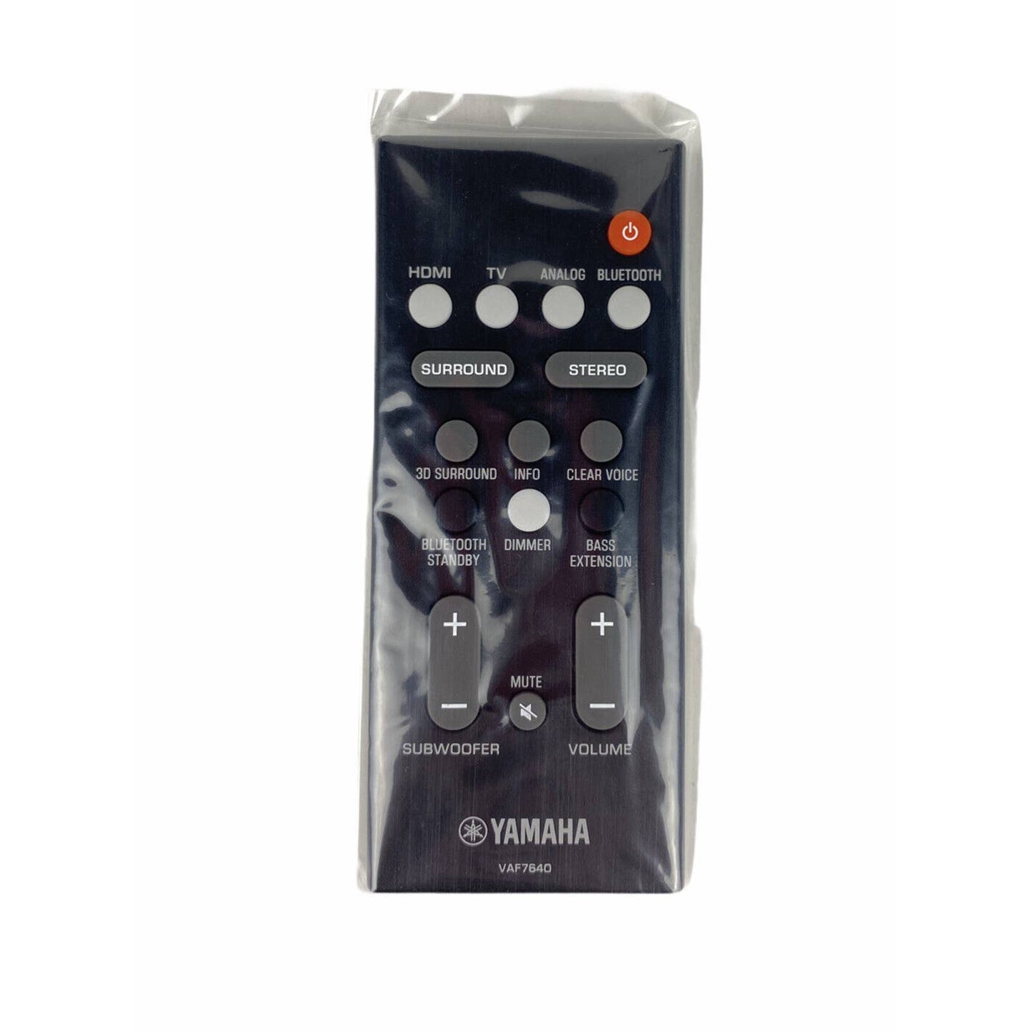 NEW Yamaha VAF76400 YAS108 ATS-1080 Replacement Remote Control