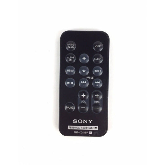 Sony RMT-CCS15IP Personal Audio System Replacement Remote Control